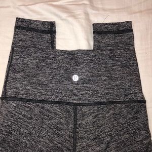 Lululemon gray knit leggings